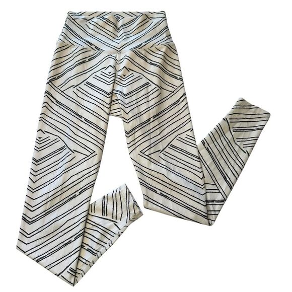 Buffbunny Collection Pants - BuffBunny Zebra Slay black white high rise full length Leggings XS